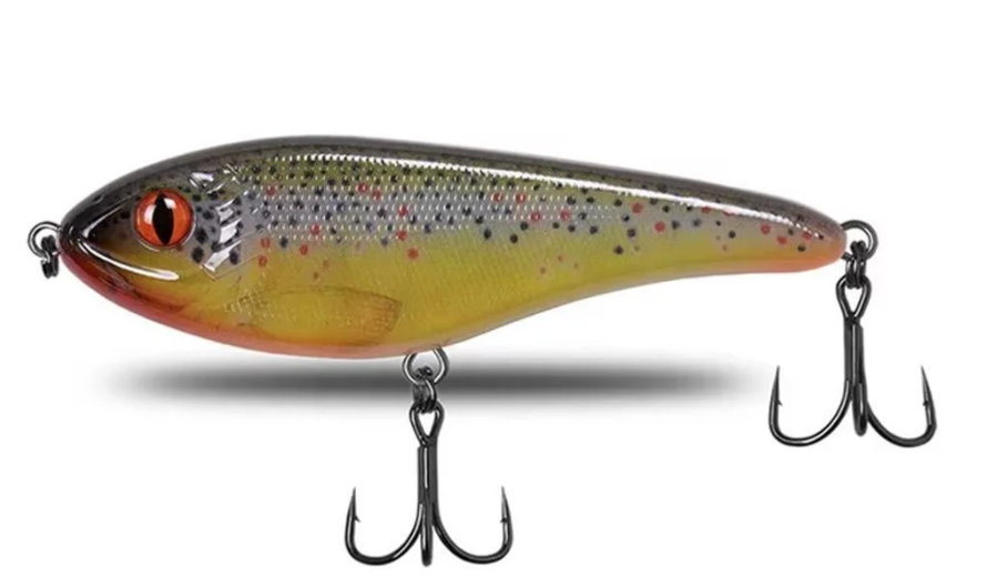 Воблер StormBear JerkBait StBR-1A 105мм-30г-SS цвет #022