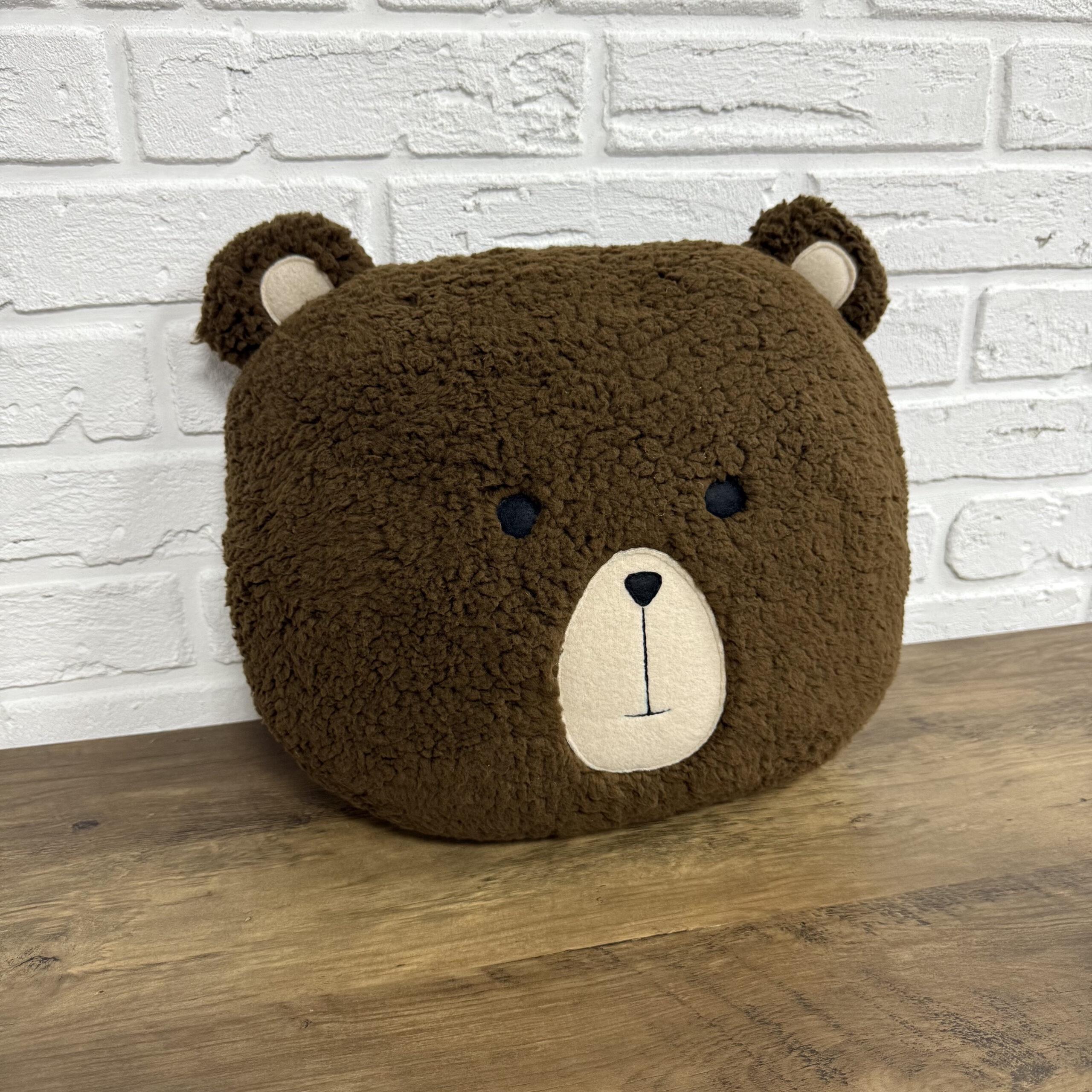 Подушка Comfort Home Ведмедик хутряна 40х35 см