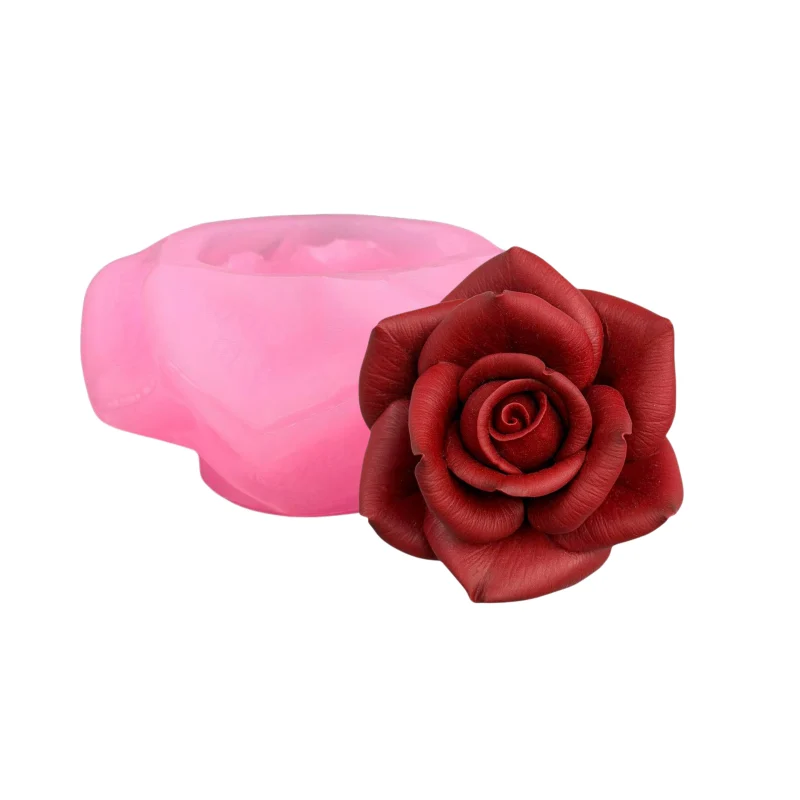 Молд силіконовий Троянда 17 Extra Soft (13537)