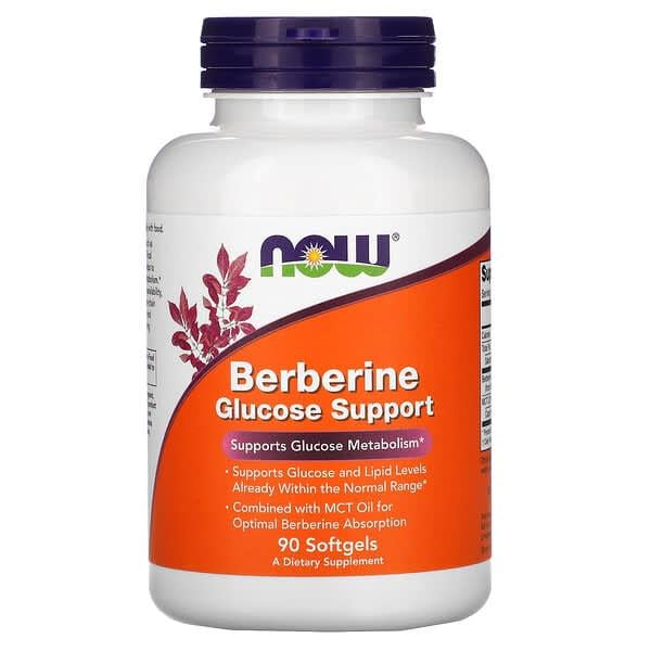 Берберін Нові Foods Berberine Glucose Support 90 кап. (1239)