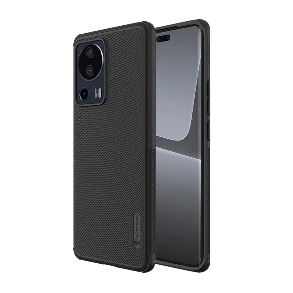 Чехол бампер Nillkin Super Frosted Shield для Xiaomi 13 Lite / Civi 2 Black - фото 2