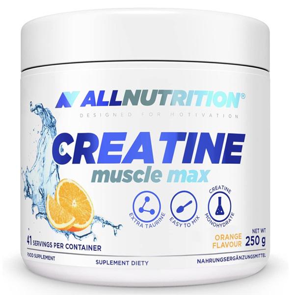 Креатин моногидрат All Nutrition Creatine Muscle Max 250 г 83 порции Оранжевый (000025267)