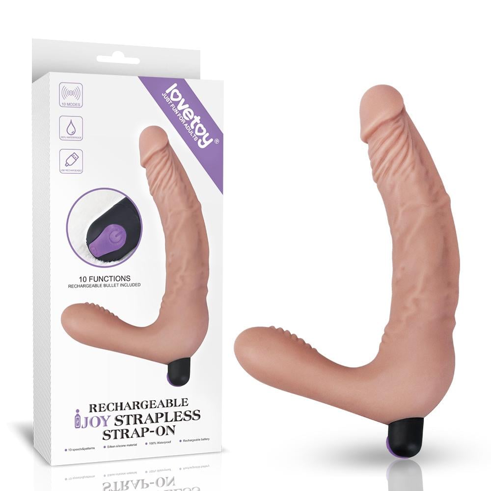Страпон IJOY Rechargeable Strapless Strap-On (6452LV430200)