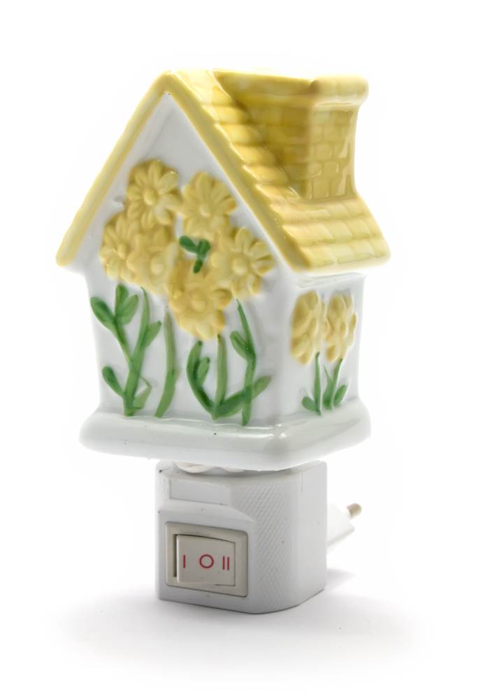 Аромалампа-ночник Домик 13,5х8х8 см