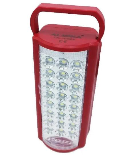 Фонарь ALMINA DL-2424 24 LED на аккумуляторе Красный (3462512352)