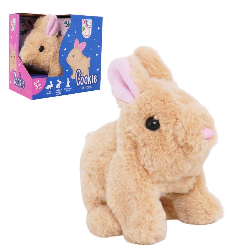 Игрушка cookie st-pap11 интерактивный кролик Коричневый - фото 5