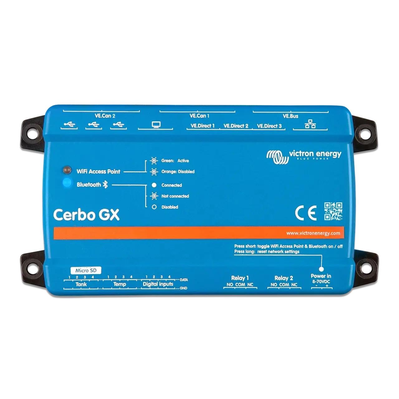 Центр коммуникационный Victron Energy Cerbo GX MK2 (BPP900450110) Центр коммуникационный Victron Energy Cerbo GX MK2 (BPP900450110)