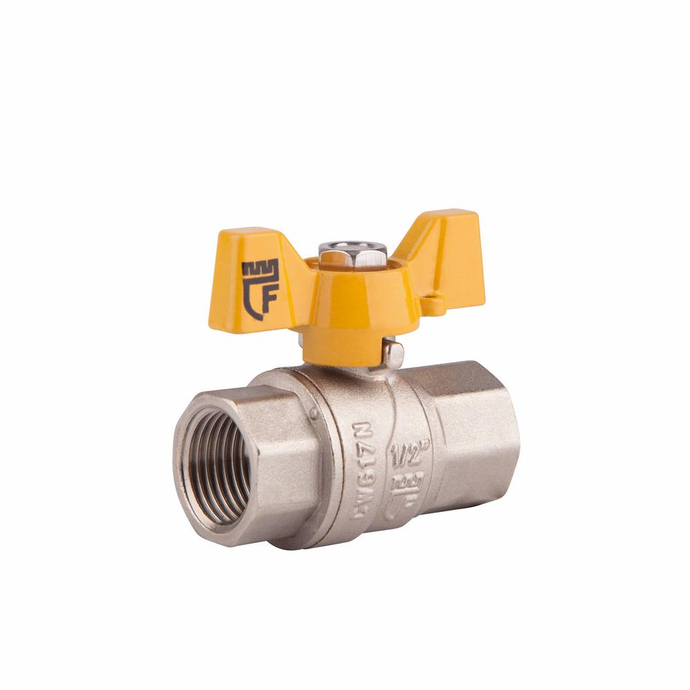 Кран кульовий SD Forte Метелик 3/4" ВР для газа (SF602G20)