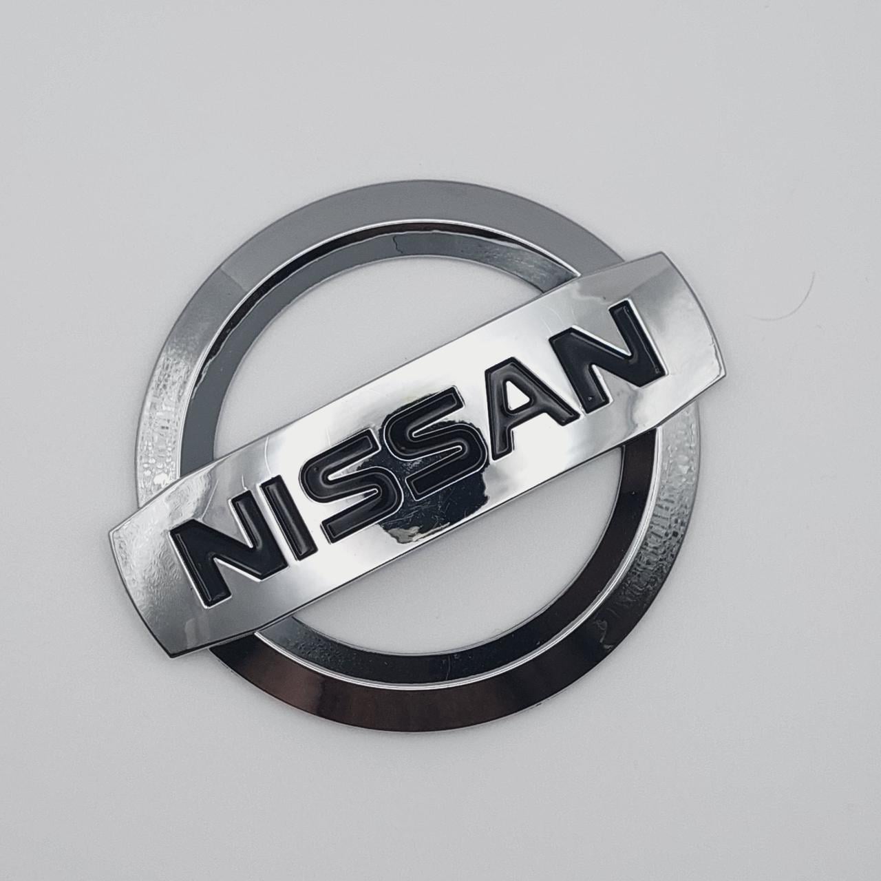 Эмблема Nissan Хром 88х75 мм (1922194798)