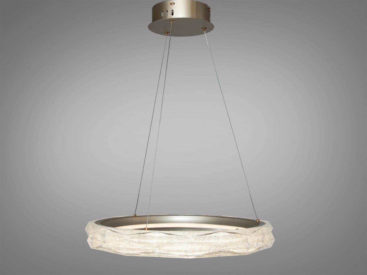 Люстра светодиодная Diasha 583-500G 84 Вт с пультом для гостиной Золотой (2950852168)