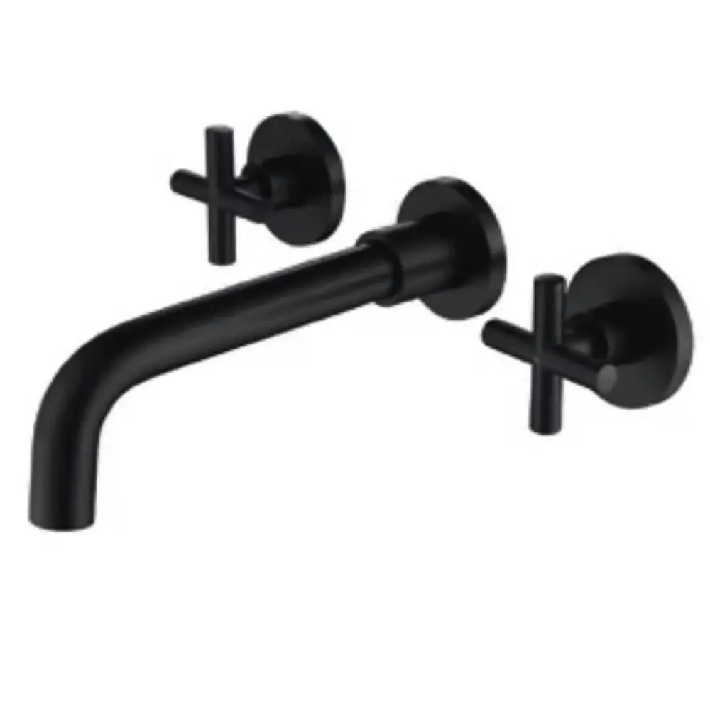 Смеситель для умывальника Wezer VAL10-10 нержавеющая сталь Черный (1044131) - фото 3 Смеситель для умывальника Wezer VAL10-10 нержавеющая сталь Черный (1044131) - фото 3