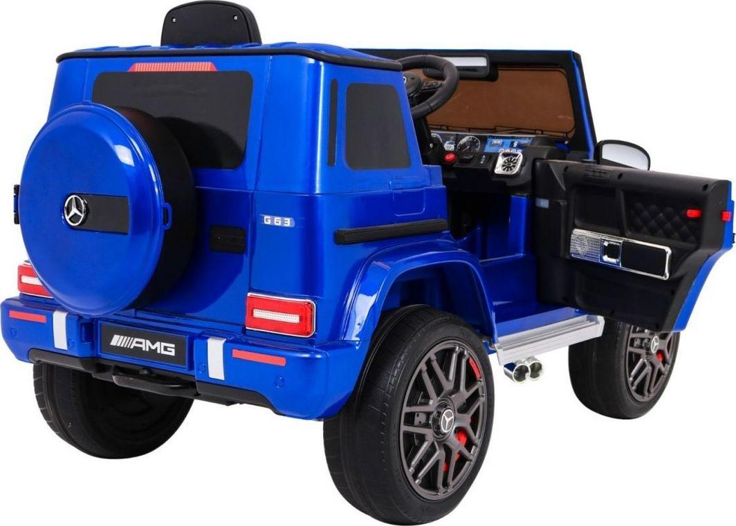 Дитяча машинка Mercedes AMG G63 акумуляторна Синій (426533) - фото 8 Дитяча машинка Mercedes AMG G63 акумуляторна Синій (426533) - фото 8