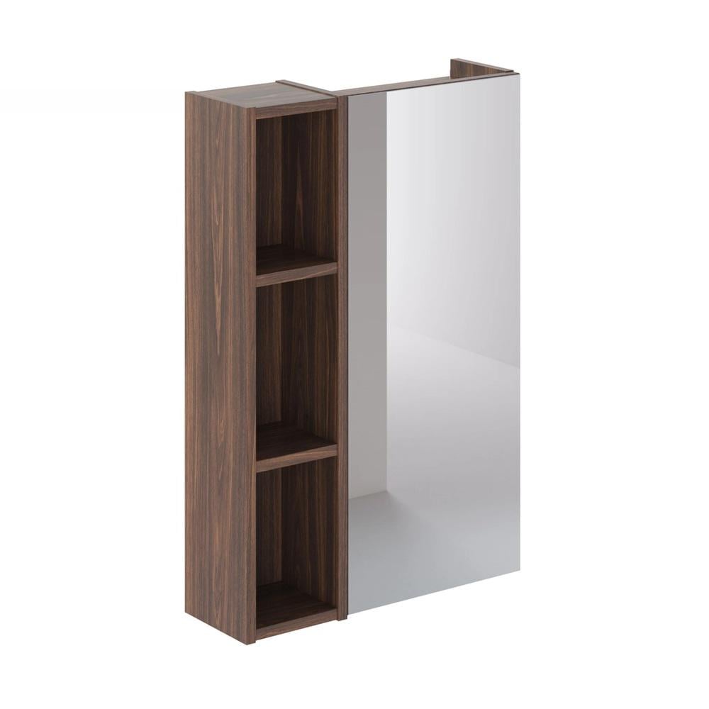 Зеркало-шкаф MVK Vostok Lite 50 левый 500х160х750 мм Дуб Бурбон (8100br-1)