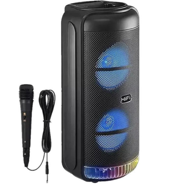 Портативна колонка RX-8228 Bluetooth змікрофоном та пультом ДК 20 Вт (ML-04558)