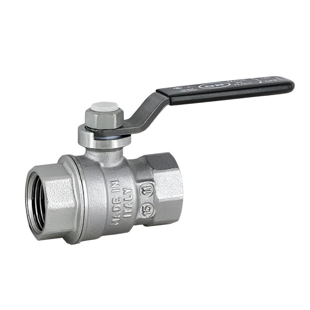 Кран шаровой Officine Rigamonti 1105.015 1/2" ЗВ PN35 ручка (AKD46787)