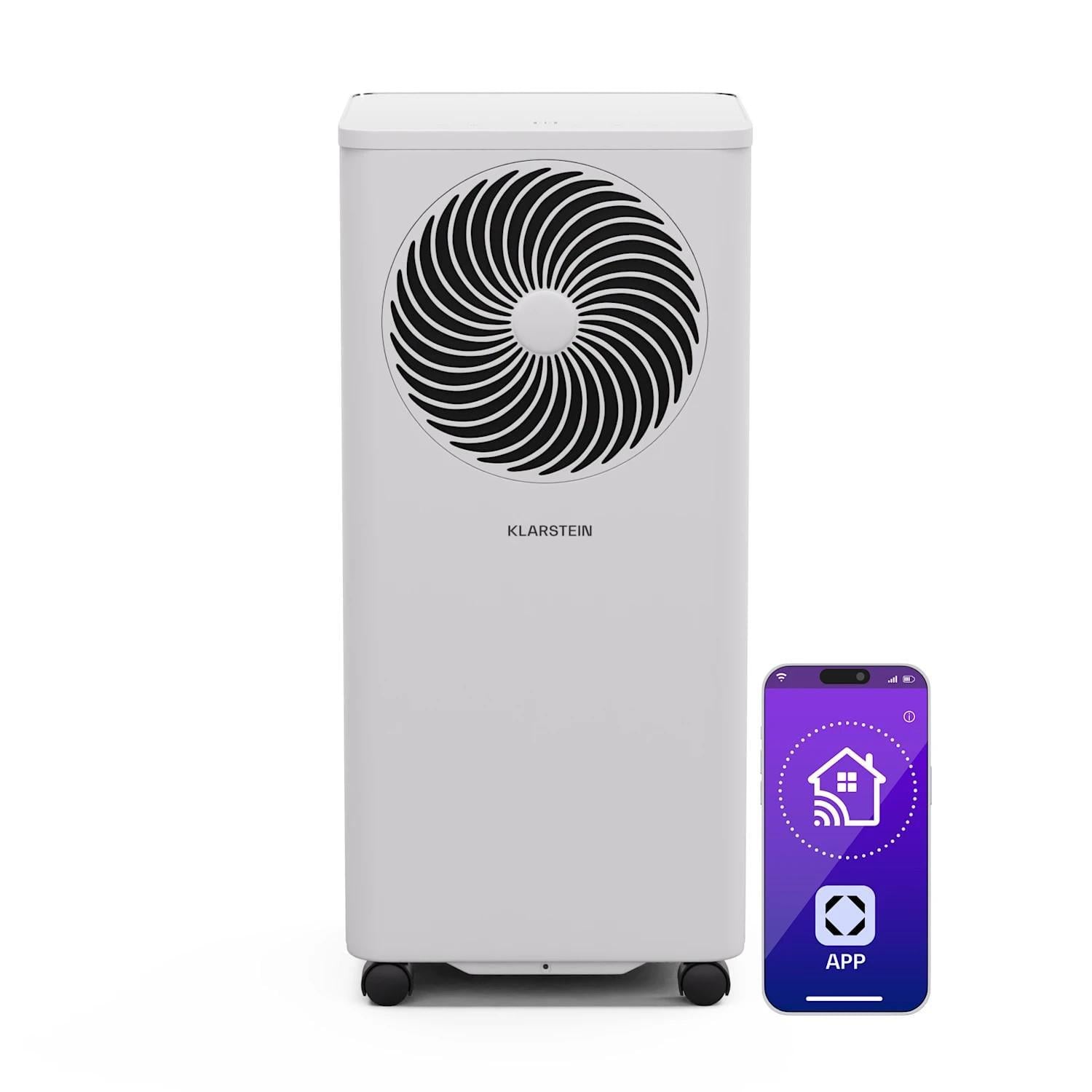 Кондиционер мобильный Klarstein Aero Ring Smart 9000 BTU Белый (10046097) Кондиционер мобильный Klarstein Aero Ring Smart 9000 BTU Белый (10046097)