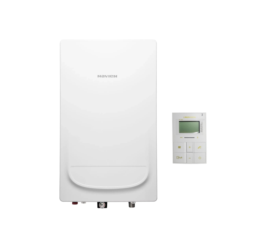 Газовый котел DELUXE E COAXIAL 16K NAVIEN 2-контурный настенный с дымоходом 16 кВт (N.DLX.EC.16.KIT) - фото 2 Газовый котел DELUXE E COAXIAL 16K NAVIEN 2-контурный настенный с дымоходом 16 кВт (N.DLX.EC.16.KIT) - фото 2