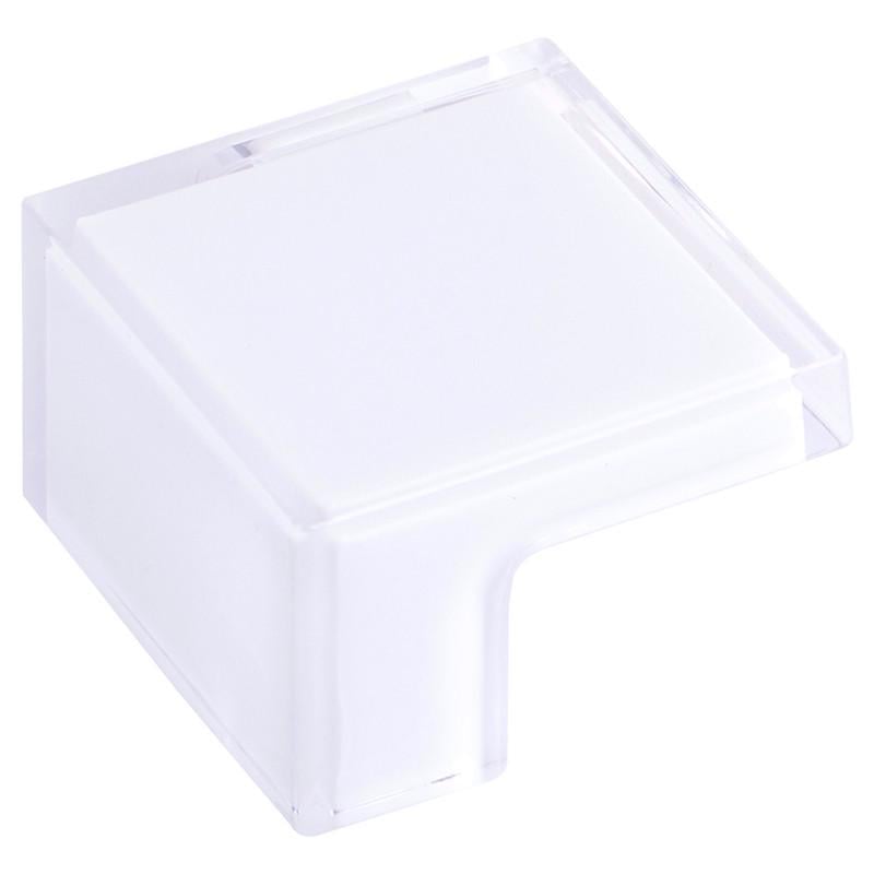 Меблева ручка Rosa Fiori PL 11002.32 Білий (52023)