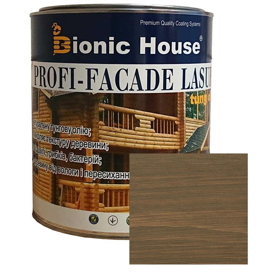 Фасадна фарба-просочення для дерева Bionic House з тунговою олією 2,8 л Хакі (18815207) - фото 1