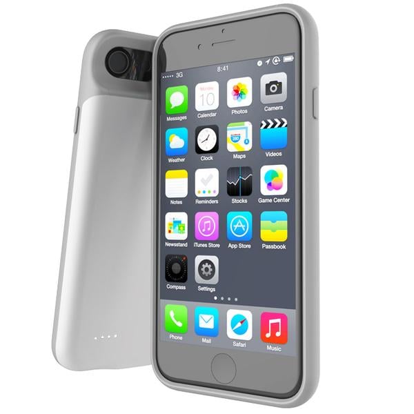 Чехол-аккумулятор AmaCase для iPhone 6/6s/7/8/SE2020 Белый - фото 4