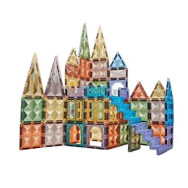 Конструктор магнитный Замок 80 деталей Multicolor (160389)