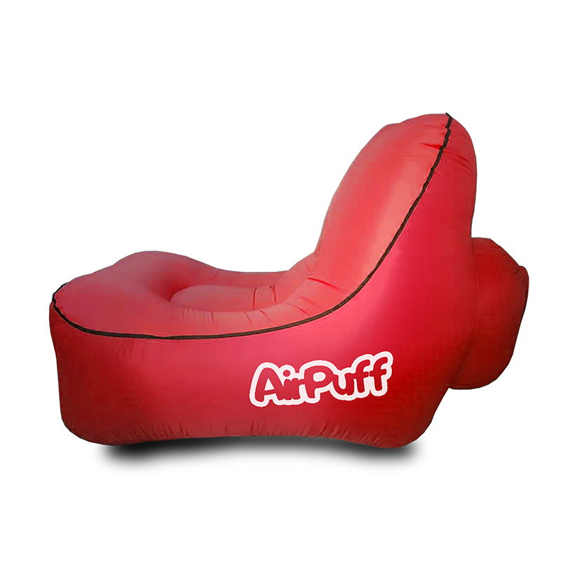 Надувное кресло AirPuff для отдыха Red (2784620)