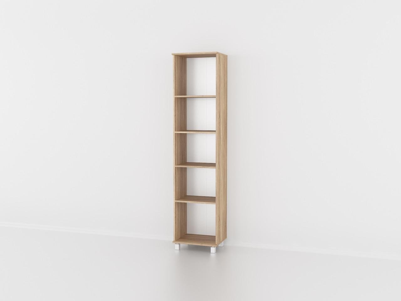 Полка для книг 450x1930x360 мм Дуб Сонома