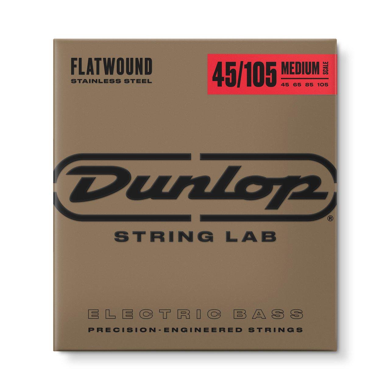 Струны для бас-гитары Dunlop DBFS45105M MD Scale Flatwound Stainless Steel (126927) - фото 1 Струны для бас-гитары Dunlop DBFS45105M MD Scale Flatwound Stainless Steel (126927) - фото 1