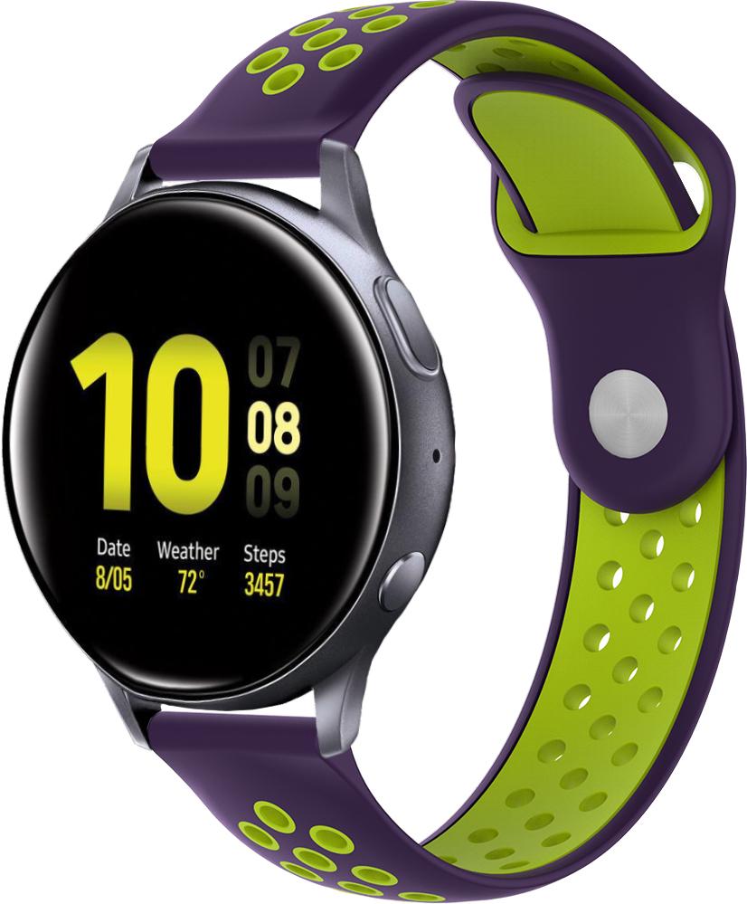 Ремешок Sport для Galaxy Watch Active 2 40/44 мм Violet Green (23035-21)