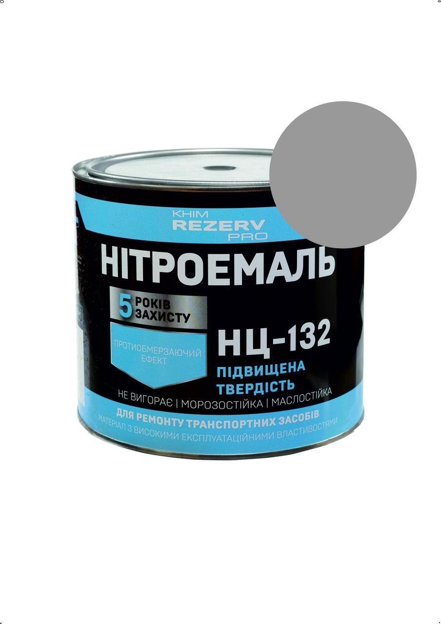 Нитроэмаль Хімрезерв НЦ-132 для дерева и металла 800 мл Серый (28715839)