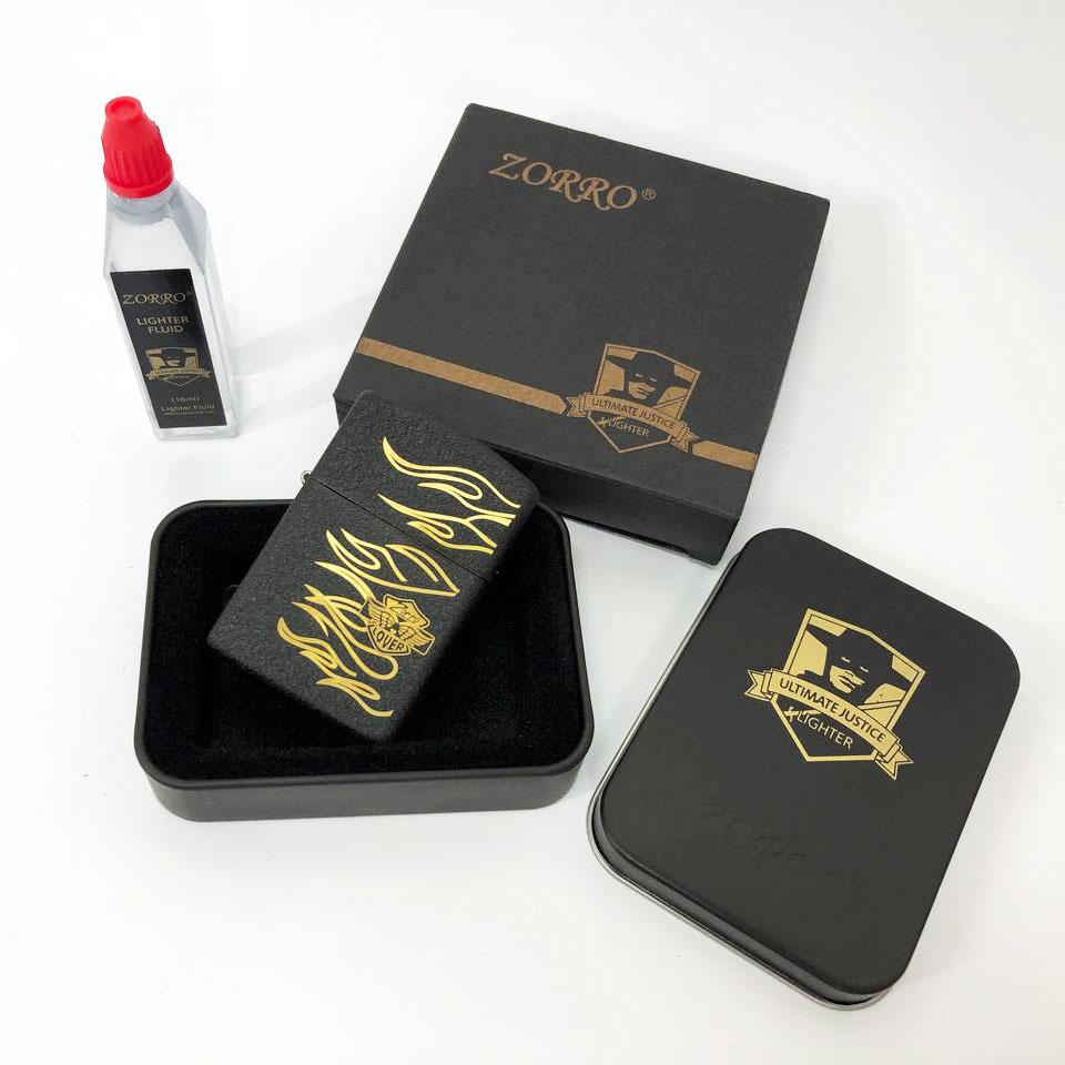 Набор для зажигалки бензиновая Zorro HL-304 Черный (310867) - фото 7 Набор для зажигалки бензиновая Zorro HL-304 Черный (310867) - фото 7