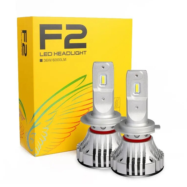 Лампы в авто светодиодные 2 шт. (F2 H11 Solar)