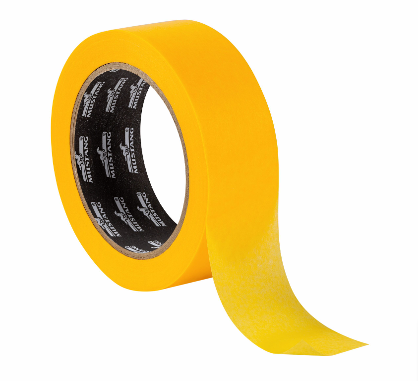 Малярная лента Mustang CONTOUR LINE 25 мм х 50 м Желтый - фото 3 Малярная лента Mustang CONTOUR LINE 25 мм х 50 м Желтый - фото 3