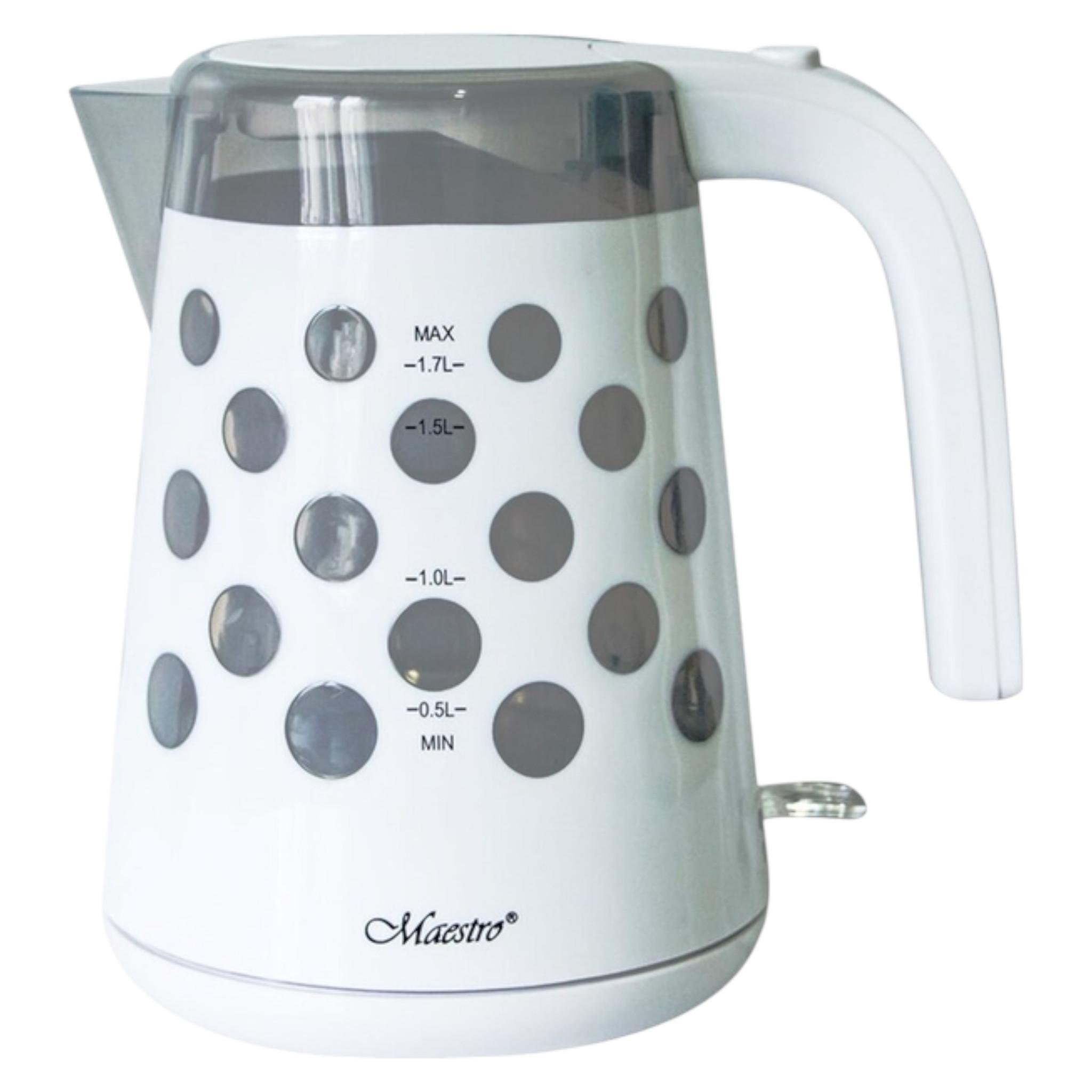 Электрочайник Maestro MR-045 1,7 л 2200 Вт White (EK_MR045White) Электрочайник Maestro MR-045 1,7 л 2200 Вт White (EK_MR045White)