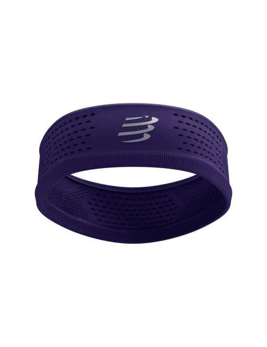 Пов'язка на голову Compressport Headband Thin Purple (21028139)