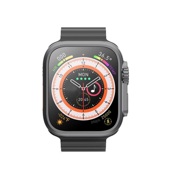 Часы смарт Smart Watch GS Ultra 8 c беспроводной зарядкой 49 мм Black - фото 2