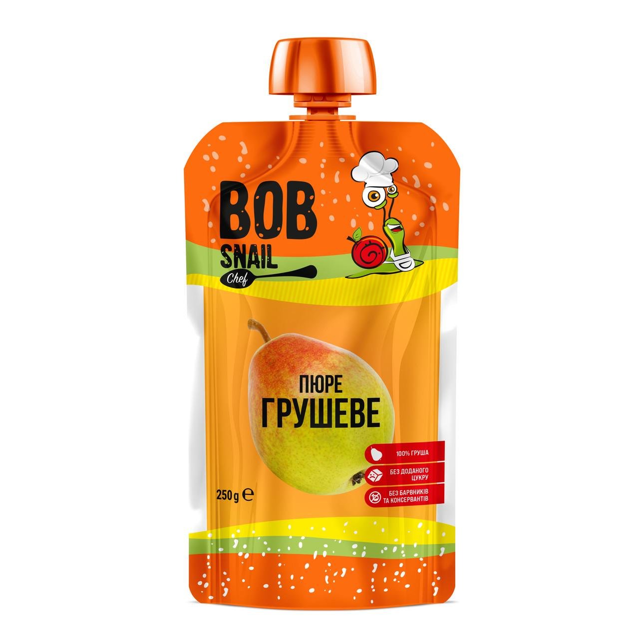 Пюре фруктове Bob Snail Груша пастеризоване 250 г (2302682227) Пюре фруктове Bob Snail Груша пастеризоване 250 г (2302682227)