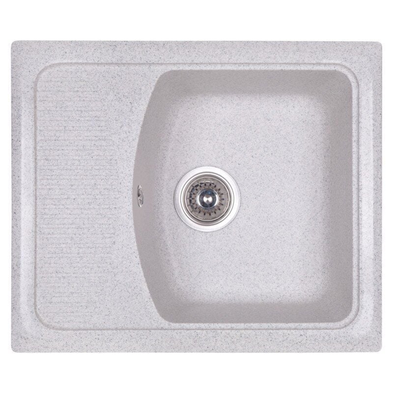 Мойка для кухни Cosh 5850 COSH5850K210 с сифоном 577x490 мм Серый (62115)