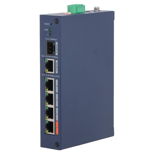 Коммутатор Dahua DH-CHS4106-4ET-60 управляемый настольный 4 портов 2-65 Вт PoE (35895828)