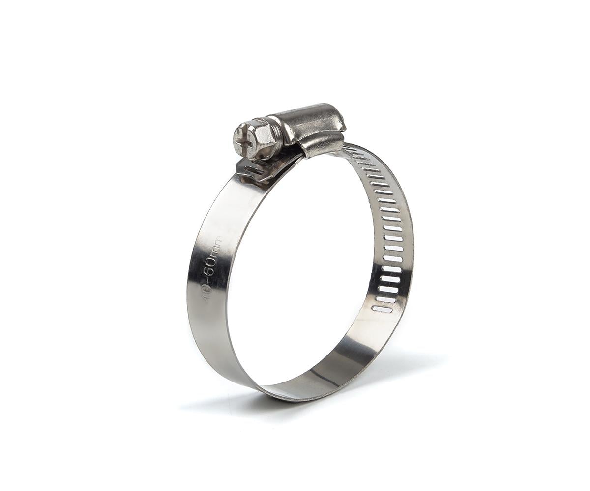 Хомут червячный Polax из нержавеющей стали 40-60 мм (37-029)