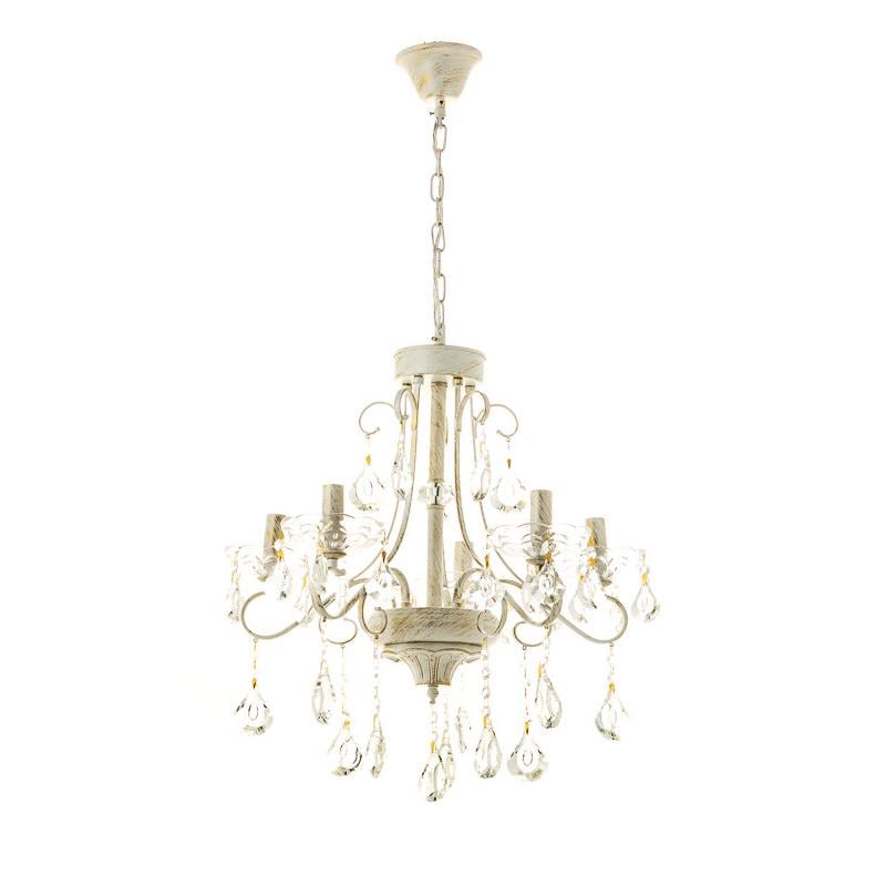 Люстра Light House ES-15891/5 подвесная свечи Белый (9594)