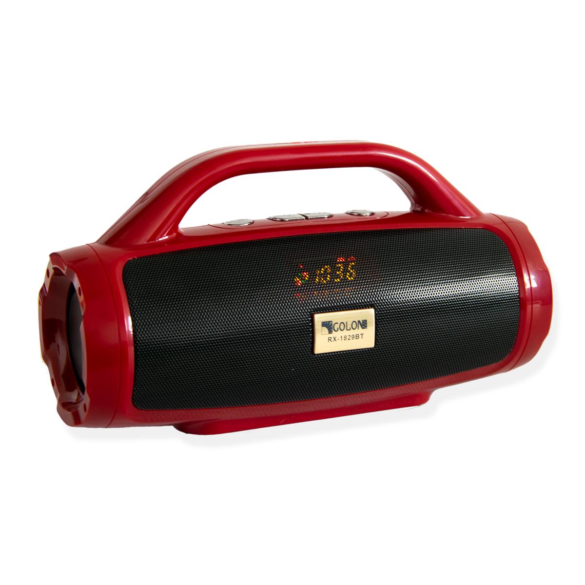 Bluetooth колонка с радиоприемником Golon RX-1829BT Красный (1009218-Red)