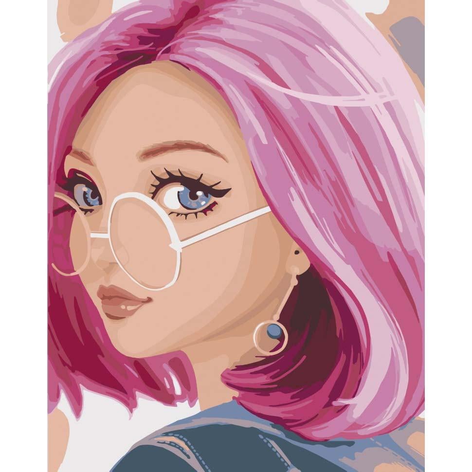 Картина по номерам ART CRAFT Кокетливый взгляд 40x50 см (504016-NC)