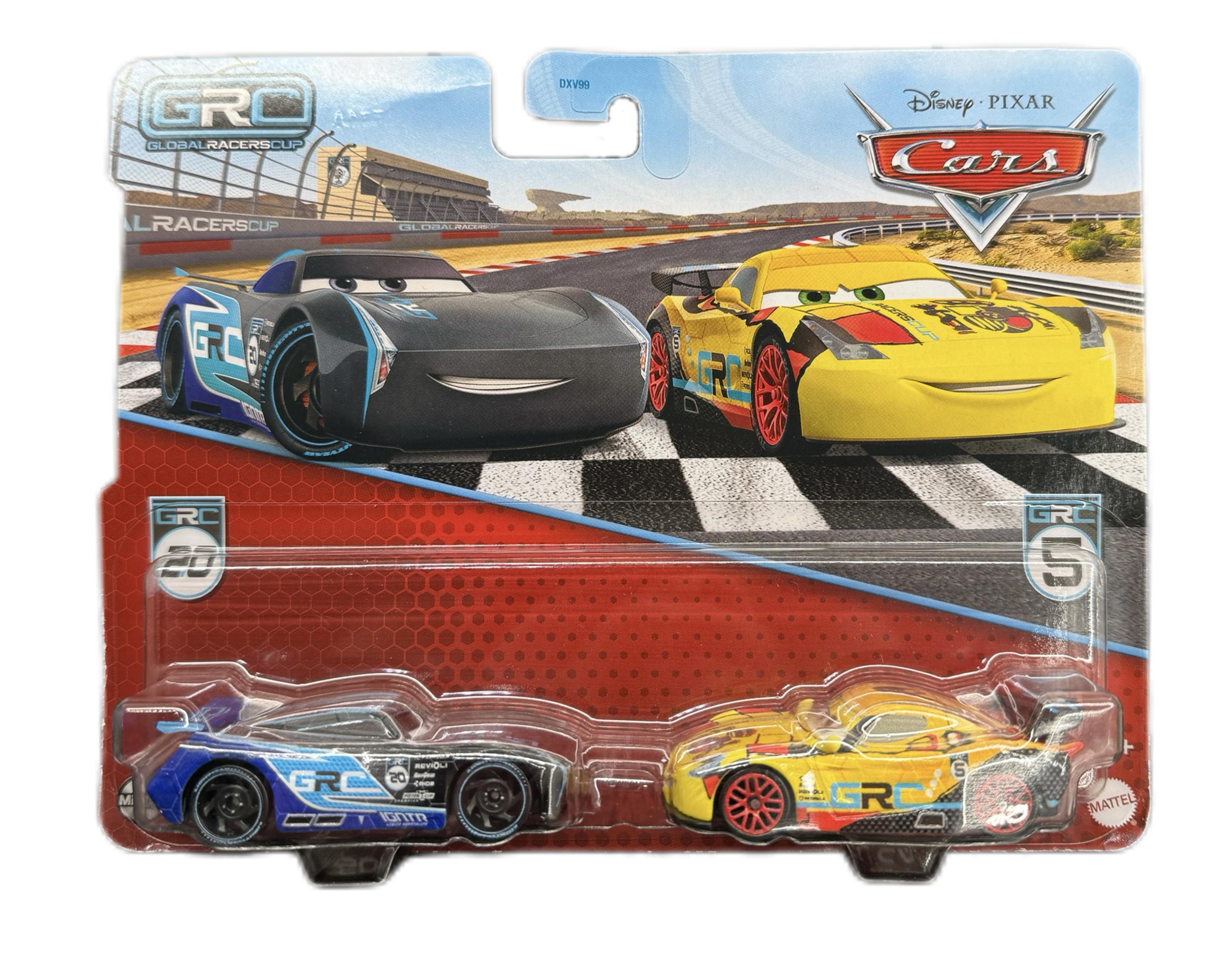 Набор игрушечных машинок Тачки Mattel Disney Pixar Cars Jackson Storm и Miguel Camino (24618916)