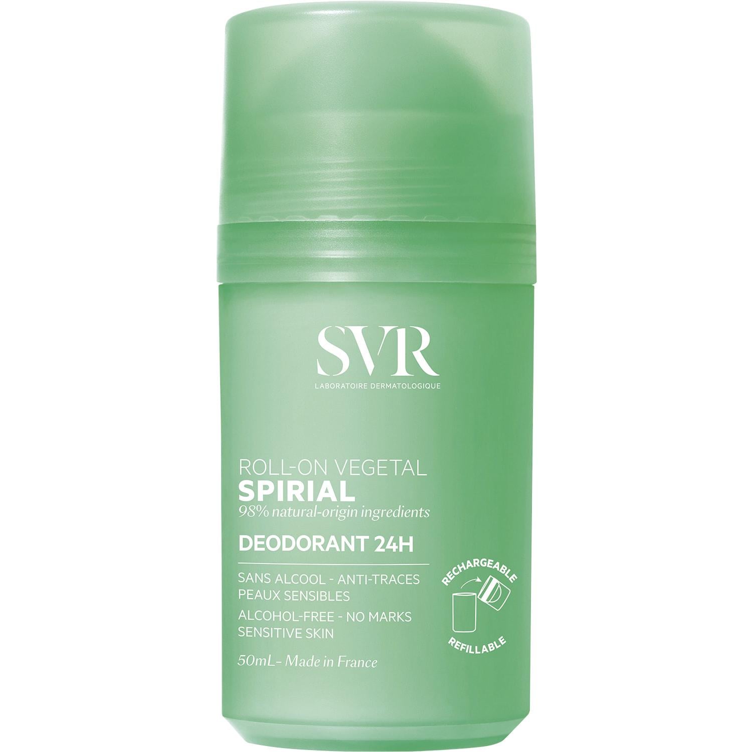 Дезодорант шариковый SVR Spirial Vegetal без солей алюминия 50 мл (1464909994)