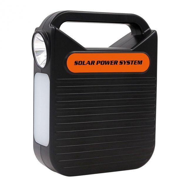 Фонарь переносной кемпинговый Easy Power EP-391B с солнечной панелью зарядная станция Power Bank (10017244)