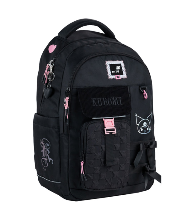 Рюкзак KITE Education teens Kuromi HK25-2597L (4063276190260)