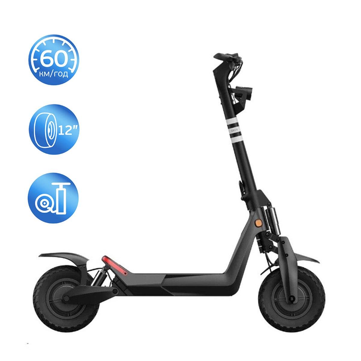 Електросамокат OKAI Panther ES800 3000W Black (25172932) - фото 4