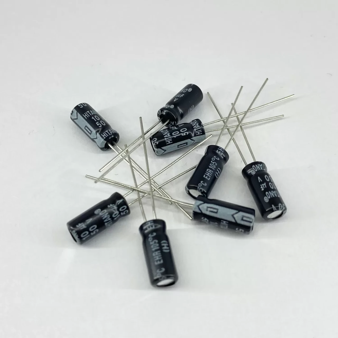 Конденсаторы электролитические HITANO 10 мкф 50V 5x11 мм 105 °C (1947114398)