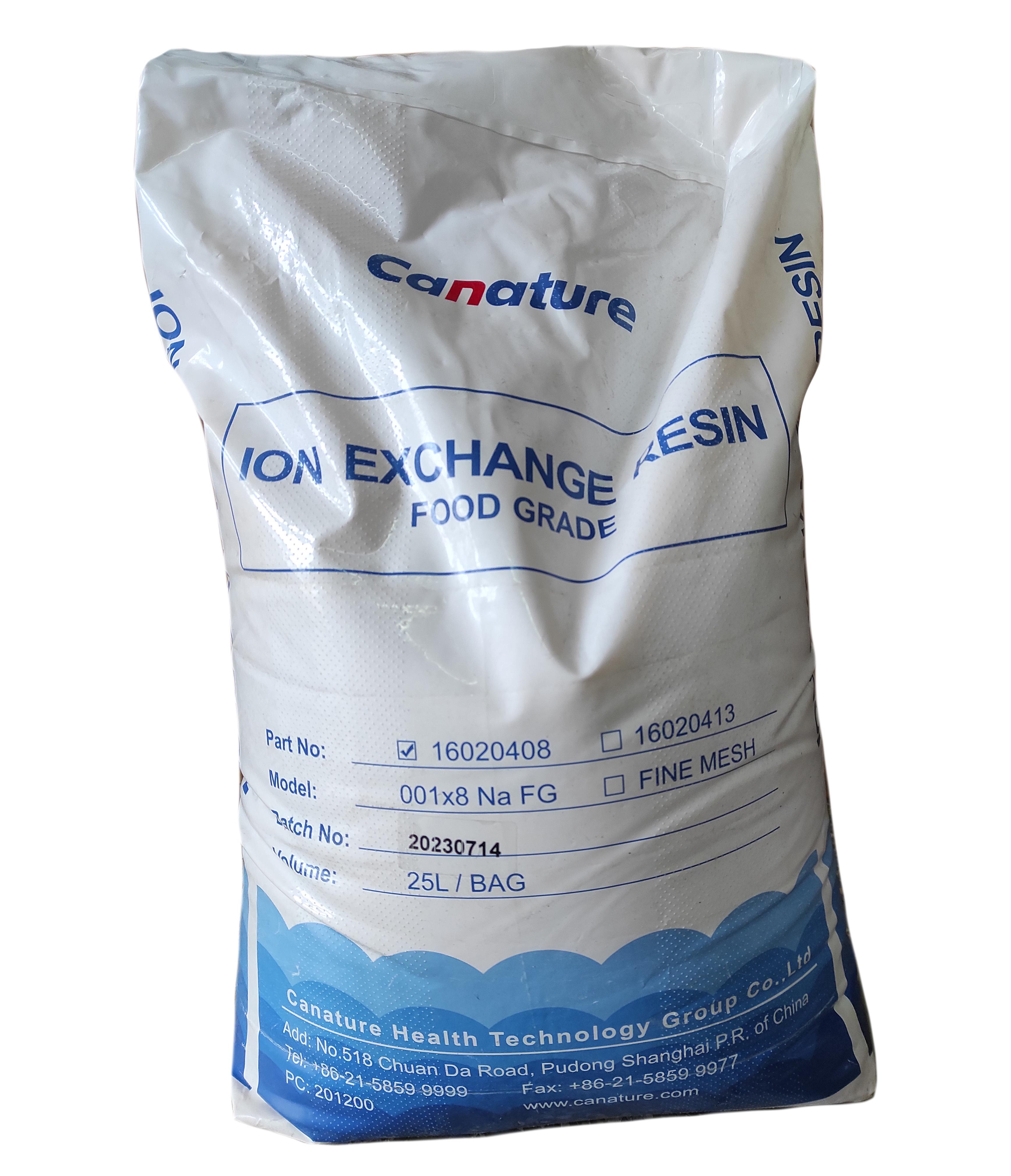 Смола ионообменная Canature для умягчения воды 2 кг (28749636)